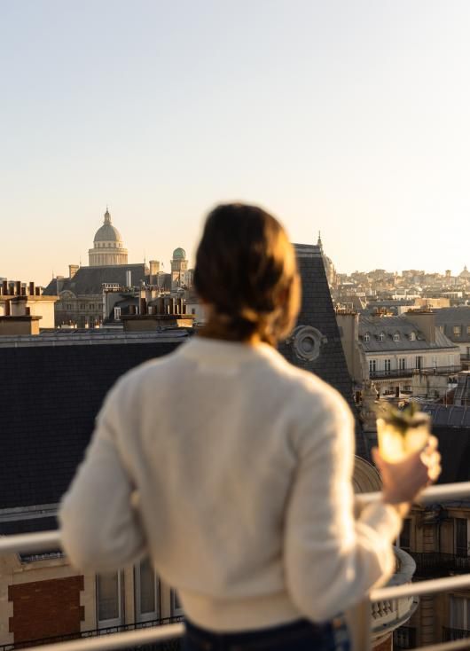 Le rooftop Hotel Dame des Arts Rive Gauche