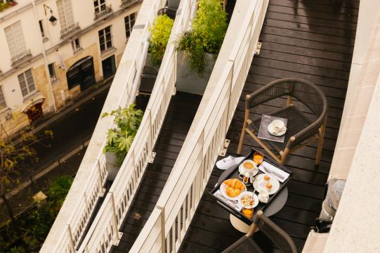 Hotel Dame des Arts - Vue depuis le rooftop